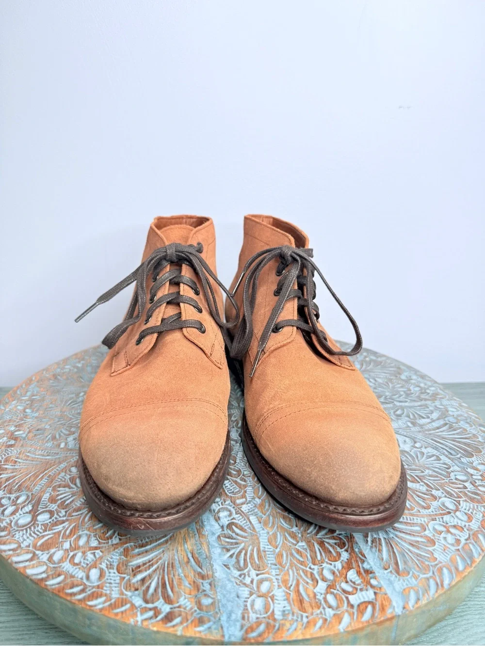Like New! Thursday Boot Company Cadet Suede Tan Boots Men’s Size 8